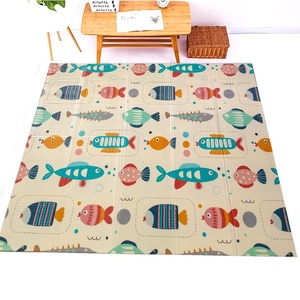 Alfombra Infantil Acolchada de XPE Reversible y Plegable de 200x180cm, Colchoneta para Bebés para Jugar en <span class=keywords><strong>el</strong></span> Suelo - Product Image 5