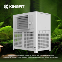 Refroidisseur d'eau automatique pour culture de champignons, système de contrôle climatique tout-en-un écologique avec réfrigérant R410A et moteur