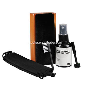 GOKA Factory R11 traje de cuidado de vinilo personalizable 5 en 1 LP cepillo de madera y kit de cuidado de limpieza de discos de vinilo juego de limpieza de discos de vinilo - Product Image 5