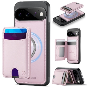 Funda Magnética con Soporte para <span class=keywords><strong>Google</strong></span> <span class=keywords><strong>Pixel</strong></span> 11/11 <span class=keywords><strong>Pro</strong></span> XL, Funda con Ranuras para Tarjetas y Carga Inalámbrica para <span class=keywords><strong>Google</strong></span> <span class=keywords><strong>Pixel</strong></span> 9A/10A - Product Image 2