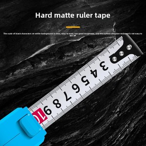 Thước dây thép 3M 5M 10M 7.5M 8M Thước đo hệ mét Chống rơi Chống mài mòn Độ chính xác cao Hộp cứng dày - Product Image 3