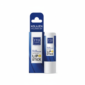 TTO Clinic Lip Stick Collagen Acide Hyaluronique SPF 15 5 Gr Non-Adhésif Nourrissant Hydratant Vitamine E Huile de Jojoba & Beurre de Karité - Product Image 2