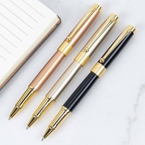 Bolígrafos de Gel Metálicos de Latón, Económicos, para Regalo de Navidad, 0.5mm, Multicolores, con Logotipo Personalizado, Directo de Fábrica - Product Image 1