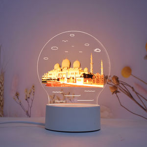 Lámpara <span class=keywords><strong>de</strong></span> noche acrílica 3D con imagen personalizada <span class=keywords><strong>de</strong></span> Dubái, luz <span class=keywords><strong>de</strong></span> mesita <span class=keywords><strong>de</strong></span> noche, cualquier foto puede personalizarse, producto <span class=keywords><strong>de</strong></span> nuevo diseño - Product Image 6