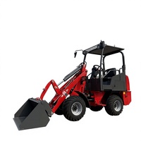 Topsense Neues Design Mini Elektro-Radlader Hoflader E-Power Radlader 600kg Tragfähigkeit
