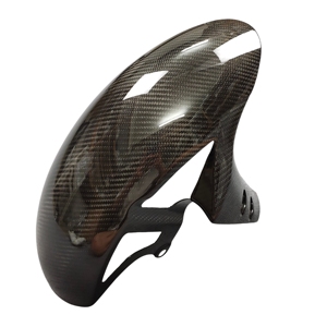 Parafanghi Moto in Fibra di Carbonio 3K 100% Secca, Parafango Anteriore, Accessori Moto per Yamaha YZF R1M 2015-2025 - Product Image 3