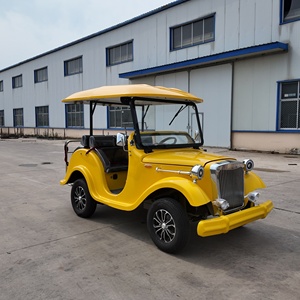 <span class=keywords><strong>Auto</strong></span> Elettrica Ecologica dal Design Vintage Retrò con 6 Posti per Uso in Resort e Tempo Libero, <span class=keywords><strong>Dimensioni</strong></span> 4200x1300x1920mm - Product Image 5