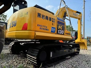 Used Komatsu PC130 13T Crawler <b>Excavator</b> | Japan Imported Second-Hand <b>Machine</b> for Construction & Mining Thumb Attachment - Product Image 5