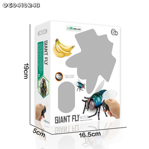 360 Độ Xoay <span class=keywords><strong>Mini</strong></span> RC Bay Điều Khiển Từ Xa Mô Hình Côn Trùng Mô Phỏng Đồ Chơi Với Ánh Sáng LED Mắt - Product Image 6