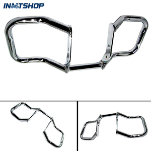 Couleurs personnalisables - Garde-moteur avant chromé pour moto <span class=keywords><strong>Kawasaki</strong></span> W400/<span class=keywords><strong>650</strong></span>/800, barrière anti-collision pour autoroute - Product Image 5
