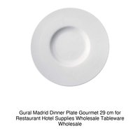 Assiette plate gourmet Madrid 29 cm Gural -6- Mdr29Gdu00
