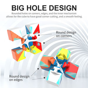 Cubo Mágico <span class=keywords><strong>MoYu</strong></span> Educativo <span class=keywords><strong>MeiLong</strong></span> 3C 3*3*3, Cubo de Velocidad 3D para Niños, Desarrollo de Habilidades y Entrenamiento de Velocidad - Product Image 4