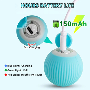 Jouet pour chat intelligent et interactif, balle magique, jeu électronique automatique pour chat d'intérieur, accessoire de jeu pour chat fabriqué en plastique durable - Product Image 3