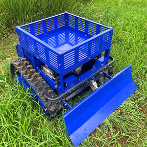 Werksdirektverkauf Funkgesteuerter Sichelrasenmäher Garten-Raupenmäher Benzin-Grasmäher mit CE-Zertifizierung - Product Image 6