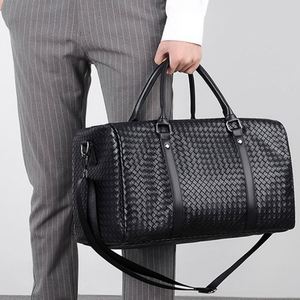 Wholesale Custom Large Capacity Durable Polyester Duffle Gym <b>Bag</b> <b>Waterproof</b> Outdoor PU Leather Sport Travel Duffel Set - Product Image 4
