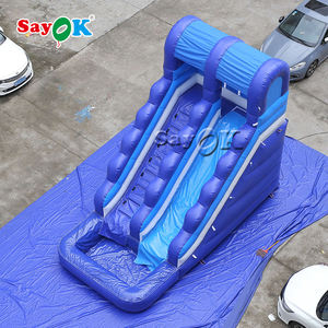 Tobogán Acuático Inflable Gigante, Tobogán Inflable al Aire Libre, Toboganes Inflables <span class=keywords><strong>de</strong></span> PVC con Piscinas - Product Image 6