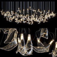 Long lustre moderne suspendu nouveau produit décoration résidentielle luxe cristal hôtel hall escalier lustre moderne