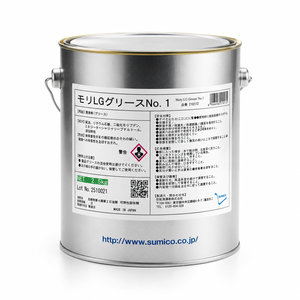 SUMICO Moly LG-S N°1 2,5 KG Graisse au molybdène originale du Japon, lubrifiant pour charges lourdes pour équipements industriels, graisse disulfure - Product Image 2