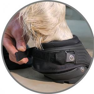 מגן פרסות לסוסים למשלוח ונסיעות, מגפי רגליים להובלה רכיבה עמידים במיוחד, לוגו מותאם אישית, ייצור לפי הזמנה, סיטונאי - Product Image 2