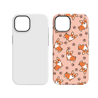 Coque de téléphone portable double face vierge pour sublimation 3D, haute qualité, vente chaude en usine, pour impression personnalisée DIY