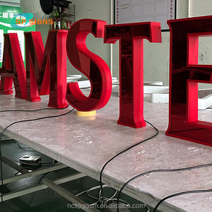 Shengpeng กระจกนีออนหลายชั้นกลางแจ้งติดสัญลักษณ์, กระจกอินฟินิตี้ไฟ LED สัญลักษณ์ตัวอักษรสัญลักษณ์ธุรกิจสำหรับศิลปะผนังในร่ม - Product Image 2