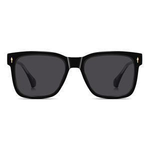 Lunettes de soleil unisexes transfrontalières en acétate, monture carrée, verres polarisés TAC UV400, monture TR90 pour la protection solaire, les voyages et la conduite - Product Image 5