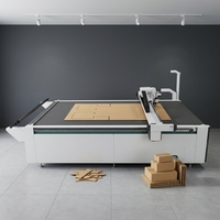 Máquina de Corte de Cartón con Cuchilla Oscilante CNC, Cortadora Digital Automática de Cama Plana