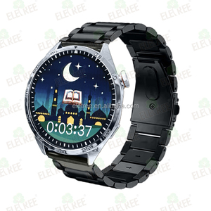 Qibla Ch13 Hồi Giáo Món Quà Hồi Giáo Thể Thao Điện Tử Kỹ Thuật Số Azan Cổ Tay Watch Cầu Nguyện Chống Nước Đồng Hồ Với Qibla Hướng - Product Image 1