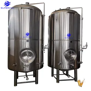 Saccharification Equipment Conical Jacketed Beer Fermentation Tank Storage Tank