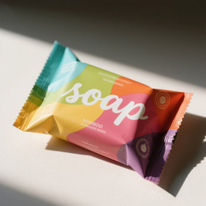 Tùy Chỉnh Xà Phòng Bao Bì Handmade Xà Phòng Trở Lại Con Dấu Gối Pouch Túi Vật Liệu Composite Xà Phòng Thanh Bao Bì Túi Cho Cơ Thể Tắm - Product Image 1