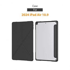 2024 tablettes couvre étuis housse en cuir rose étui en Tpu pour Ipad 10.2 Air 3 robuste 10.9 Pc pliable détachable - Product Image 1