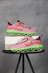 Zapatillas Deportivas de Moda para Hombre con Logotipo Personalizado, Suela de Cuchilla, Cuero y Malla, Casuales, para Aumentar la Estatura - Product Image 4