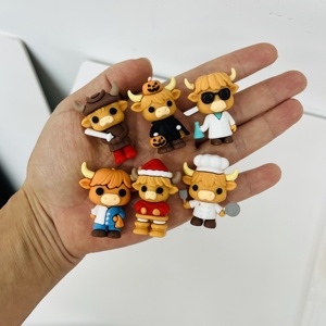 Calendrier de l'Avent Vache <span class=keywords><strong>des</strong></span> Highlands 2026 pour Filles et Garçons, entrepôt <span class=keywords><strong>USA</strong></span>, compte à rebours de 24 jours jusqu'à Noël avec figurines 3D - Product Image 5
