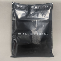 Sacs d'expédition noirs personnalisés en gros pour courrier express, enveloppes d'emballage, sacs polymailers pour envoi postal