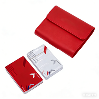 Cartes à Jouer en Plastique Personnalisées dans une Boîte/Pochette/Étui en Cuir - Utilisation Familiale, Écologiques et Durables
