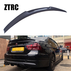 For 3 Series E90/E90 M3 M4 Style Real Carbon Fiber Rear Spoiler Trunk Wing 2004-2011 - Product Image 1