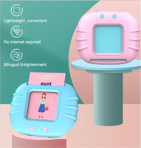 Tableau de lecture Montessori sans écran avec LOGO personnalisé, jouet éducatif pour enfants, machine à cartes flash parlante, jouet intelligent d'apprentissage - Product Image 4