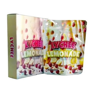 Sacs refermables en Mylar plastique de qualité alimentaire, jetables, 3,5g, 7g, 14g, 28g, découpés à la forme, holographiques UV, pour herbes, fleurs, bonbons, chewing-gums, <span class=keywords><strong>lait</strong></span> - Product Image 1