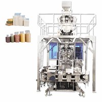 Machine automatique de remplissage et de scellage sous vide de type brique pour applications alimentaires et chimiques avec moteur de pompe PLC