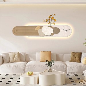 Lampe décorative créative en grès de style chinois, effet crème, haute résolution, écologique, résistante à l'eau, LED lumineuse - Product Image 5