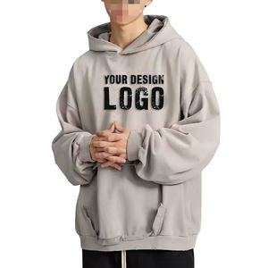 Low MOQ Custom 460g Cotton Heavy Drop Shoulder Washed <b>Men's</b> <b>Hoodie</b> Fashion Street Gradient Color Oversized <b>Mens</b> Hoodies - Product Image 2