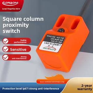 Luo สำหรับ Ge LMRE18-5N1ตารางเซ็นเซอร์ความใกล้ชิดอุปนัยสวิทช์ DC สามสาย SN04-N NPN ปกติเปิด PNP เอาต์พุต - Product Image 5