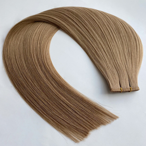 ผมต่อแบบเส้นผมของมนุษย์เส้นใยเรียบแบบคู่มี<span class=keywords><strong>สี</strong></span>สมดุล - Product Image 5