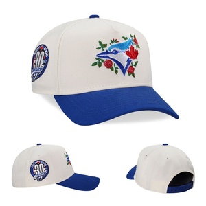 Casquettes ajustées 5 panneaux 100% polyester, sportives, pour le sport de plein air, casquette de baseball avec logo brodé pour hommes - Product Image 1
