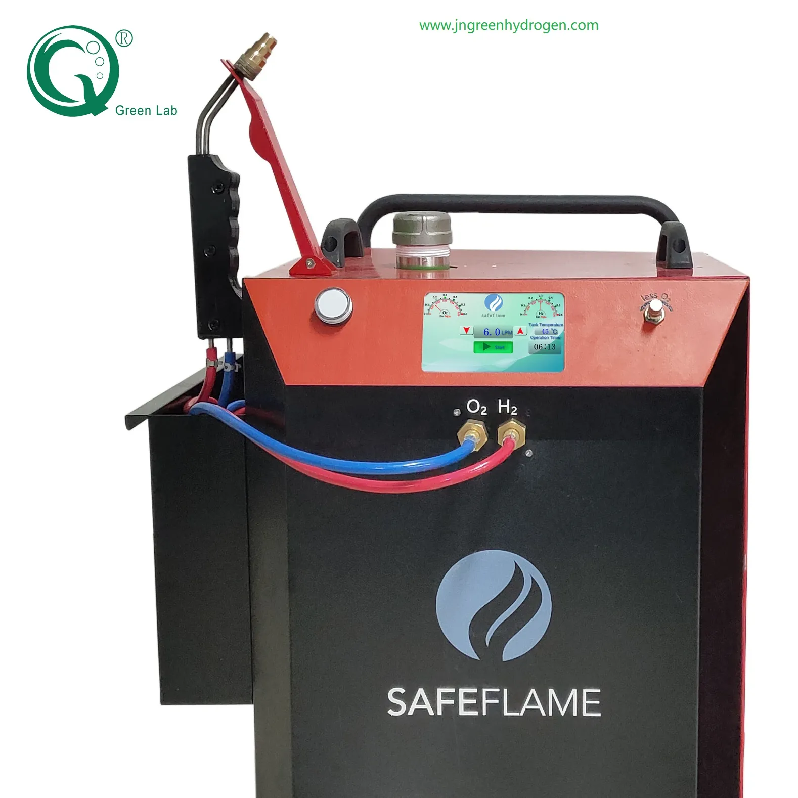 Safeflame Oxygen Hydrogen Water PEM Electrolysis Aluminum Welding Machine with CE Certificate Oxygen Hydrogen Gas Generator