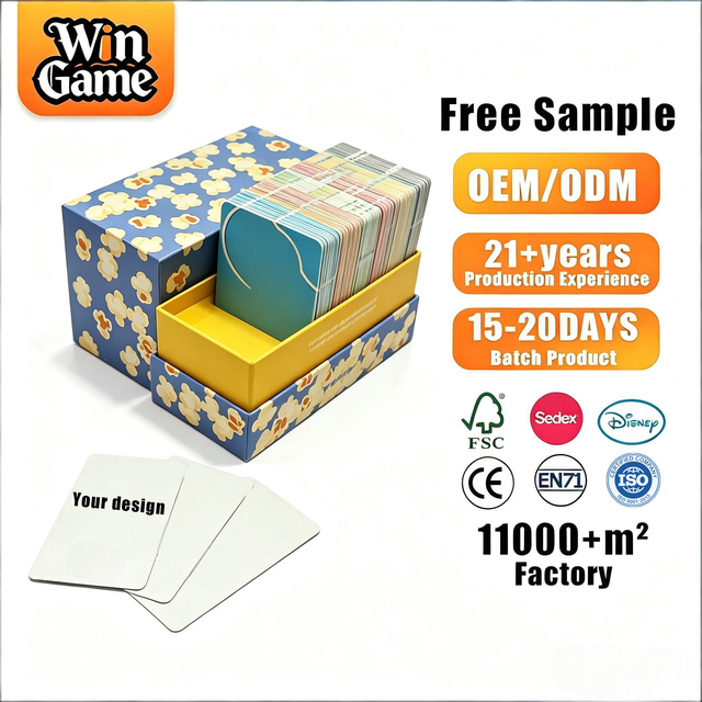 Professional Game Card Manufacturer Offering Custom Card Game Printing and Wholesale Production with Digital Proofing