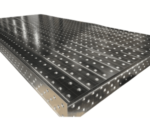 स्टील से बने औद्योगिक उपयोग के लिए समायोज्य जिग्स कास्ट आयरन सतह प्लेट के साथ चीन 3 डी/2 डी वेल्डिंग टेबल में गर्म बिक्री - Product Image 2