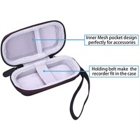 Étui audio en EVA pour enregistreurs vocaux 16 Go, sac de transport rigide de protection, pochette de rangement – Fabricant