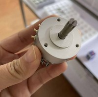 WDD35D-4 1k 2k 5k 10k 0.1% Potentiomètre en plastique conducteur Capteur de déplacement angulaire