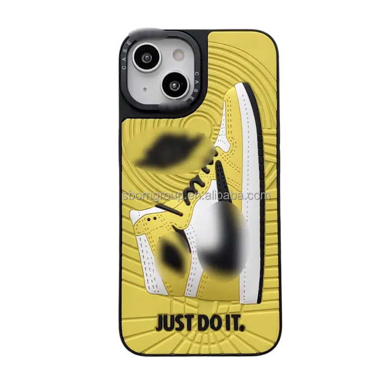 Just Do It Phone étui en silicone personnalisé pour iPhone 13 14 Pro Max étui pour iPhone 15 Pro Max Plus étui personnalisé créatif